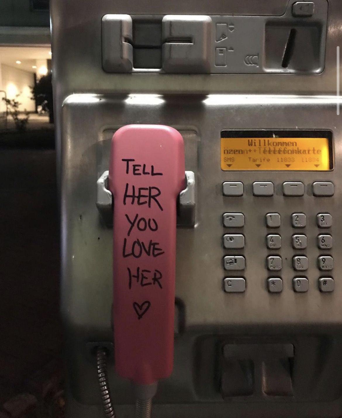 Glowing wing silhouettes in dark